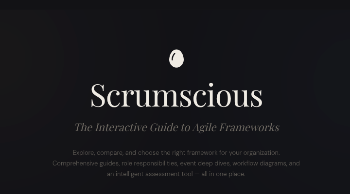 Scrumscious: Rebuilding the Reference Layer for Agile Decision-Making